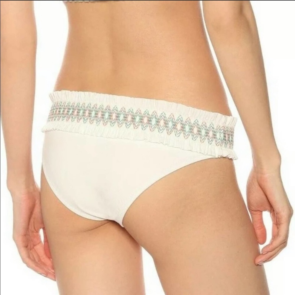 NWT Tory Burch Costa Ivory Hipster Bikini Bottom